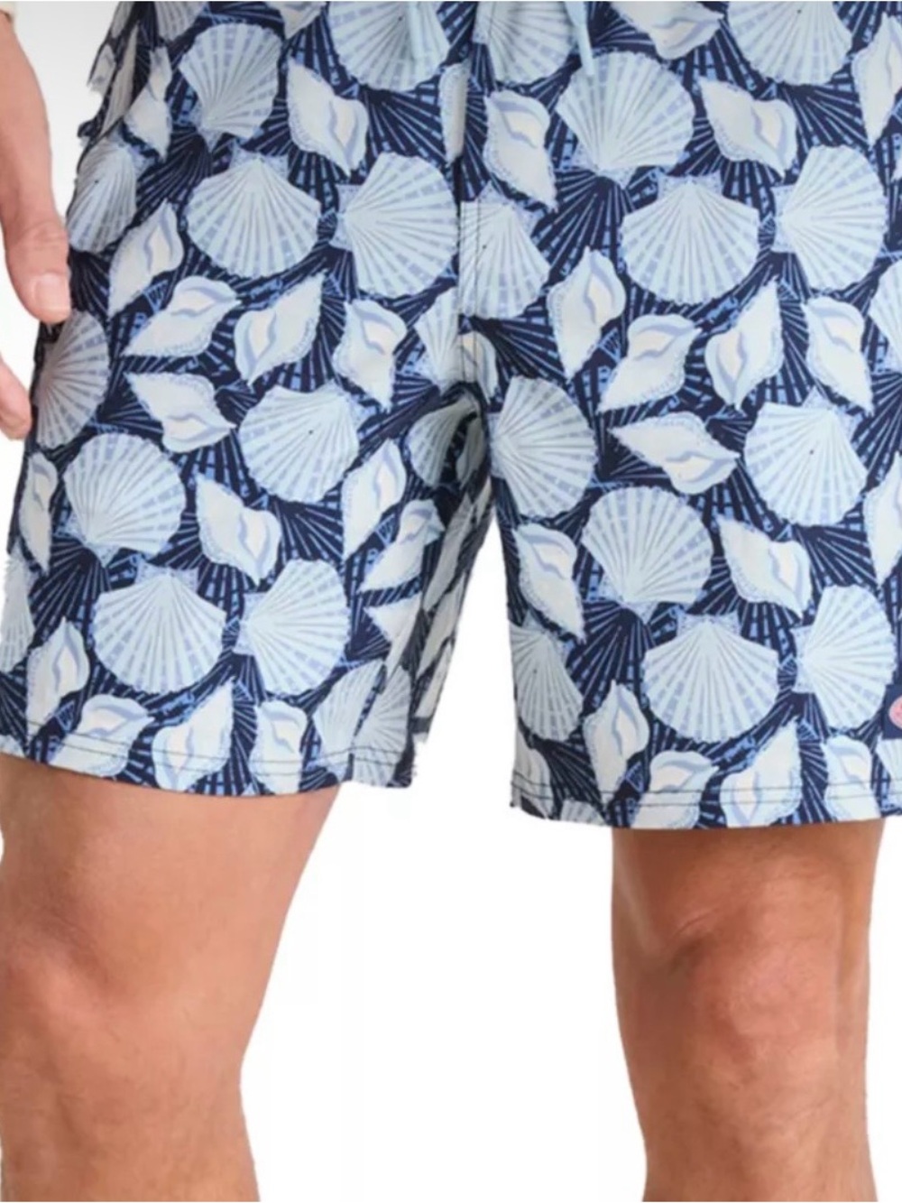 Vineyard Vines Men's Navy Shell Swim Trunks XL Blue Board Shorts